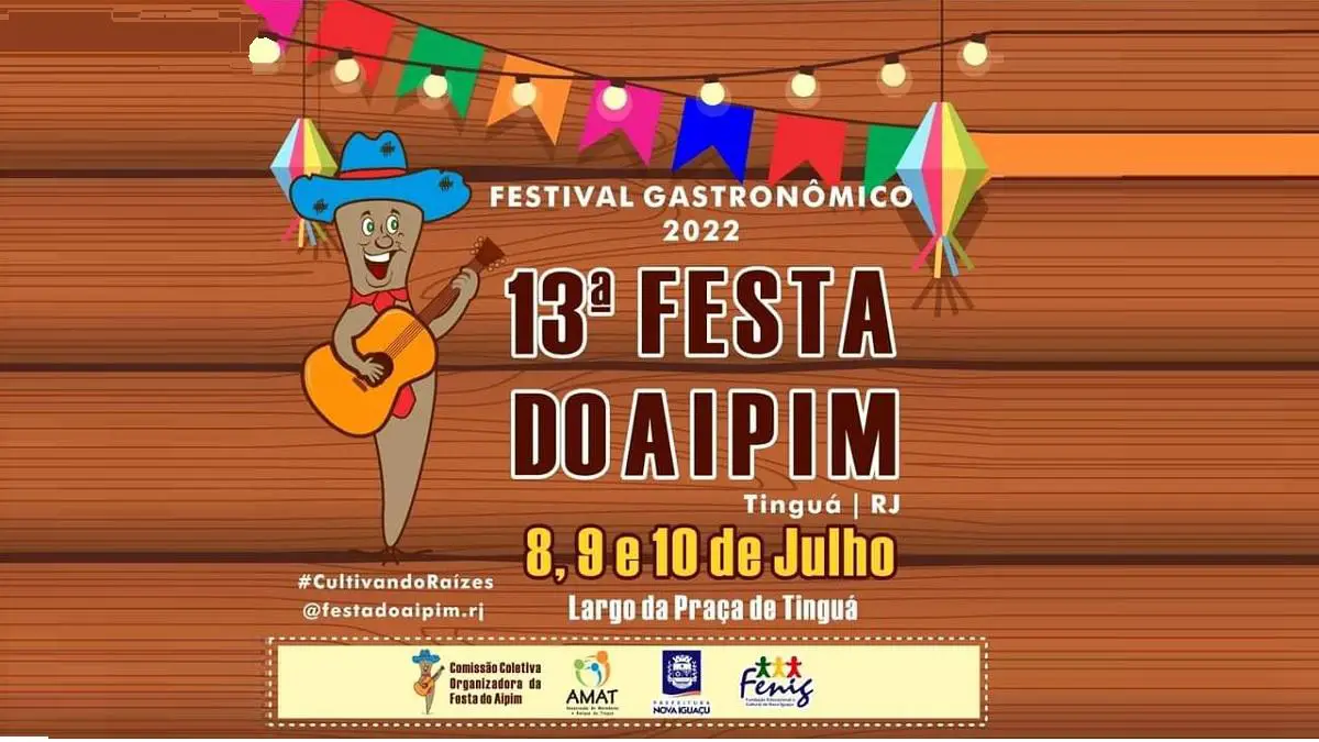 Festa do aipim 2022 em Tinguá - Nova Iguaçu / RJ