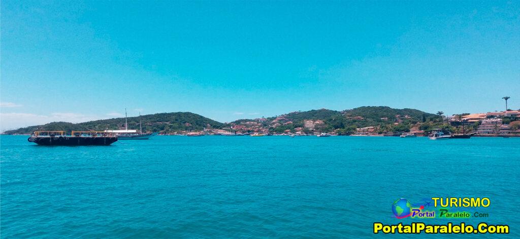 praia de Búzios na Costa Azul do Rio de Janeiro em 2024